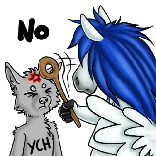 Sticker 🤪 Horny Horn @stickersb2b