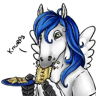 Telegram sticker 😠 Horny Horn @stickersb2b