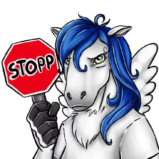 Telegram sticker 😙 Horny Horn @stickersb2b