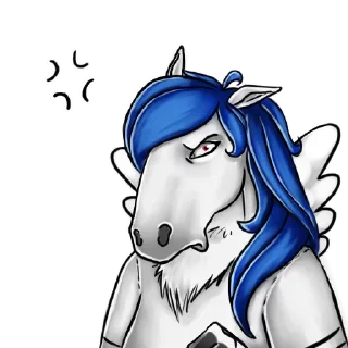 Telegram sticker 🥳 Horny Horn @stickersb2b