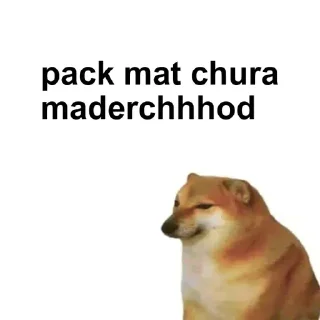 Telegram sticker 🤔 Aaao saalo