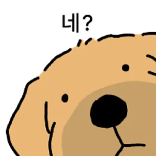 Telegram sticker 😀 강아지 확대 3