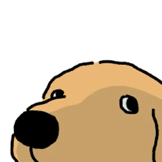 Sticker 😀 강아지 확대 3