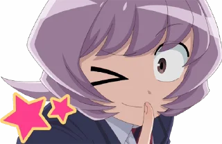 Телеграм стикер 😉 Komi-san wa Comyushou Desu @Y2LAB