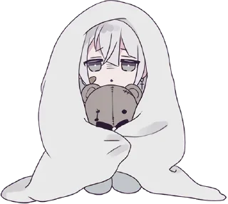 Video sticker 🥶 Тестовый объект-кун 2 @nyasticks