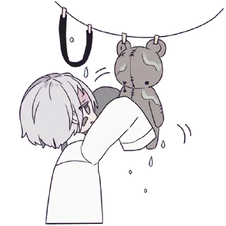 Telegram sticker 🙂 Тестовый объект-кун 2 @nyasticks