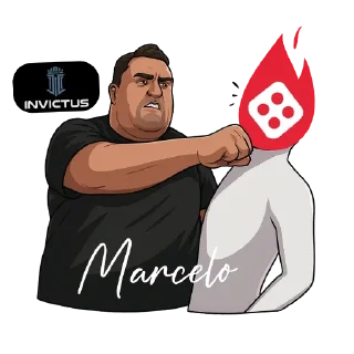 Telegram sticker 🎢 Marcelo Invictus