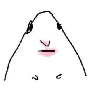 Telegram sticker ☹️ Hamster