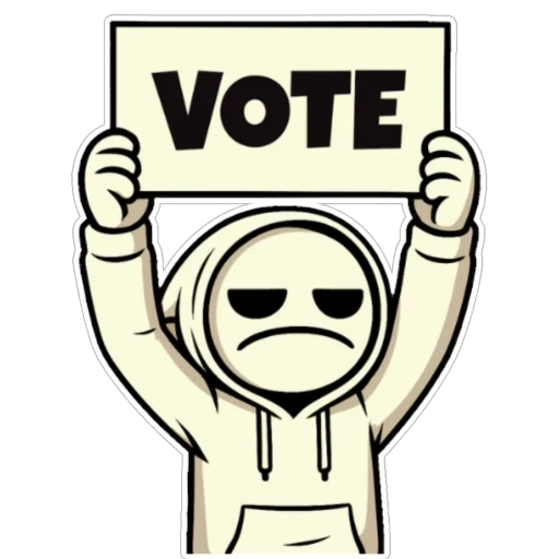 Telegram sticker 🫥 Bored Normie