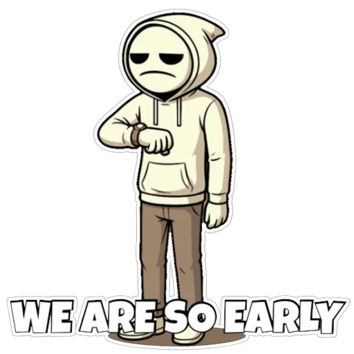 Telegram sticker 🫥 Bored Normie