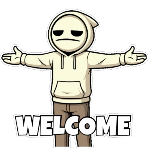 Sticker 🫥 Bored Normie