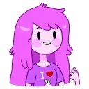 Video sticker 🤙 Princess Bubblegum