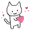 Video sticker ❤️‍🩹 meow ➜ @emoji1