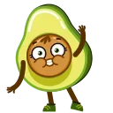 Telegram sticker 👋 Holy Guacamole!