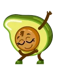 Telegram sticker 🙏 Holy Guacamole!