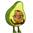 Telegram sticker 😠 Holy Guacamole!