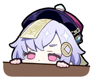 Telegram sticker 😒 Paimon's Paintings Set 2