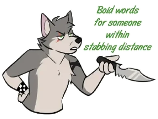 Telegram sticker 🔪 benzo20 by @FavoriteStickerBot