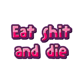 Video sticker 💩 kill me pls