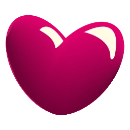 Sticker 🩷 glass hearts @emoji_tv