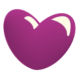 Sticker 🩷 glass hearts @emoji_tv