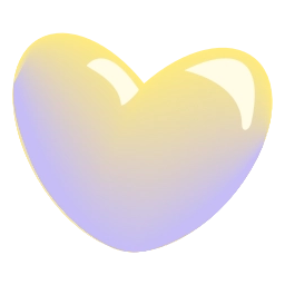 Sticker 🤍 glass hearts @emoj...