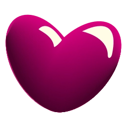 Sticker 🩷 glass hearts @emoji_tv