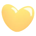 Video sticker 💛 glass hearts @emoj...