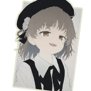 Telegram sticker 😍 Hatoba Tsugu @Anak_kucing_stiker