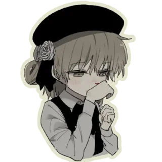 Telegram sticker 😍 Hatoba Tsugu @Anak_kucing_stiker