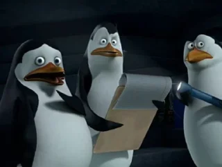 Telegram stiker 🐧 it's a penguin, ig? ¦ @daesuwita