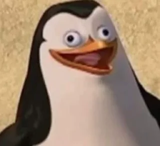 Telegram stiker 🐧 it's a penguin, ig? ¦ @daesuwita