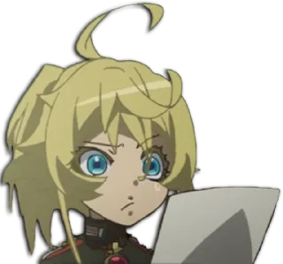 Telegram sticker 🤨 Tanya Degurechaff