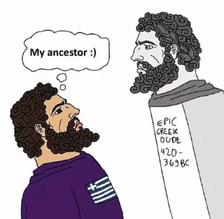 Telegram sticker 🙂 Ελευθερία ή Θάνατος