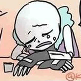 Telegram sticker 😥 Ласт мой малыш