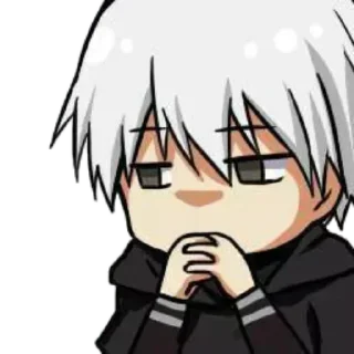 Telegram sticker 🧐 Iriz op @alonesanjixd
