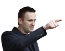Telegram sticker 😠 navalny