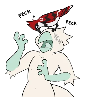 Video sticker 🐦 Cheshire the blue jay by GodBirdArt - @WeirSticker
