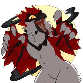 Sticker 😈 Cheshire the blue jay by GodBirdArt - @WeirSticker