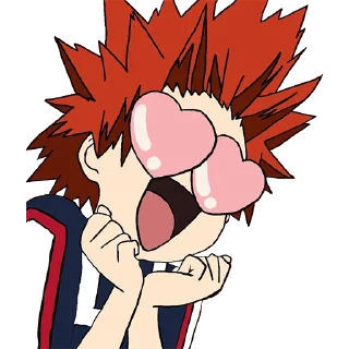 Телеграм стикер 😍 (@Tengen) My Hero Academia 3