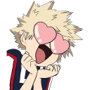 Телеграм стикер 😍 (@Tengen) My Hero Academia 3