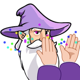 Sticker 👏 Волшебник