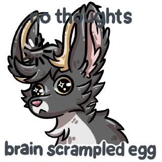 Video sticker 😶 Typo Memes by Kaia