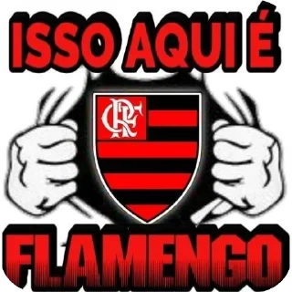 Telegram sticker 💪 Mengão da zueira
