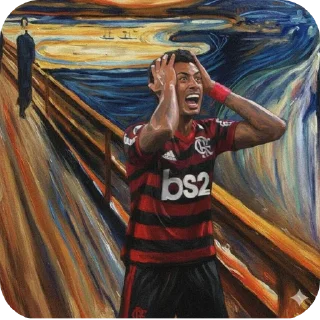 Video sticker 🖼 Mengão da zueira