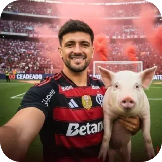 Telegram sticker 🤪 Mengão da zueira