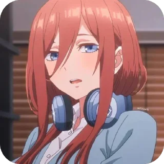 Телеграм стикер 🫥 The quintessential quintuplets