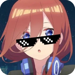 Sticker 🫥 The quintessential quintuplets