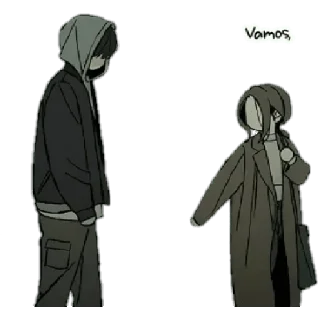 Telegram sticker 🚶‍♂️ Tears On a Withered Flower @AnimeLibrary_Stickers