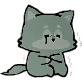 Telegram sticker 😢 Tears On a Withered Flower @AnimeLibrary_Stickers